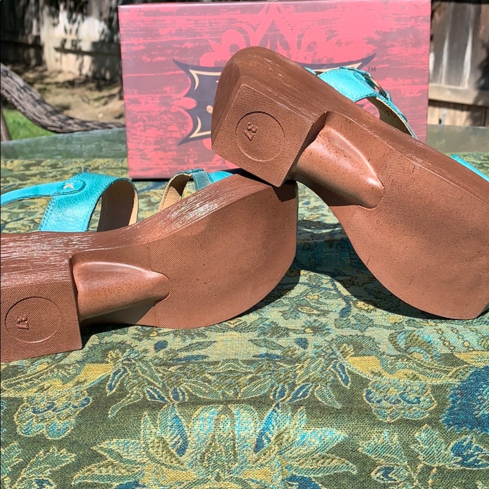 JAFA 652 Aqua Sandals NIB - Picture 2 of 9
